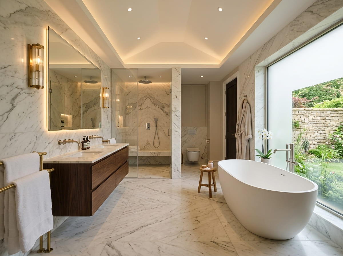 Custom Bathroom Renovation in Mitchellville
