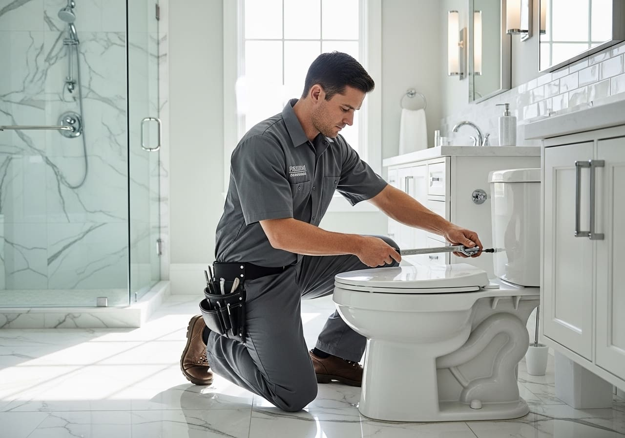 Toilet Repair & Installation in Mitchellville
